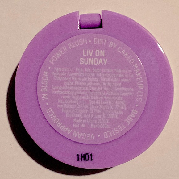 Half Caked - In Bloom Powder Blush - Liv on Sunday - Picture 5 of 5